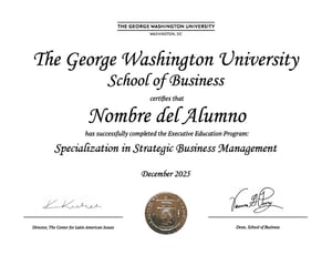 certificado GWU pgen certificado GWU pgen